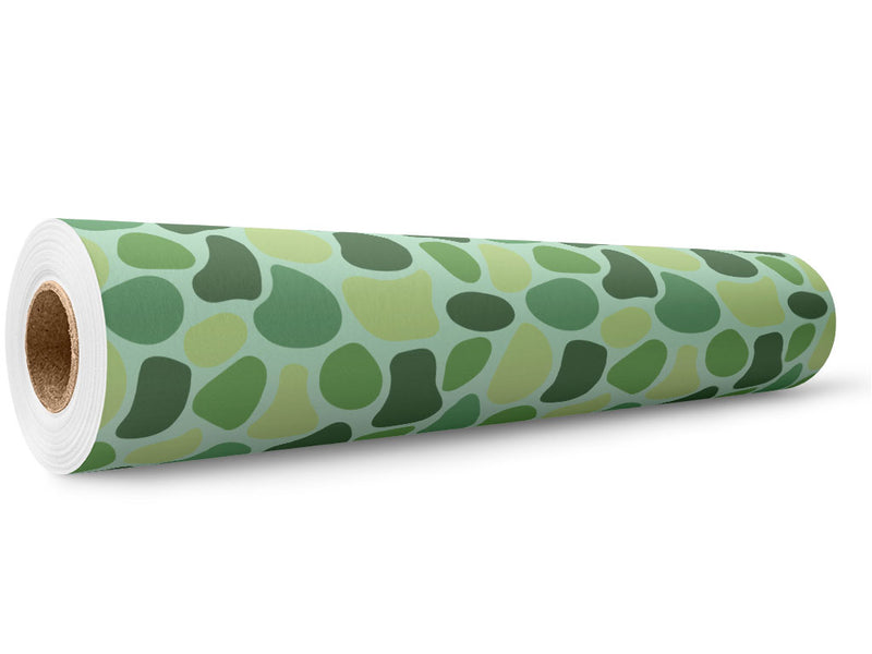 Forest Green Cobblestone Wrap Film Wholesale Roll~Rwraps Series 914 Digitally Printed Vinyl Roll~5