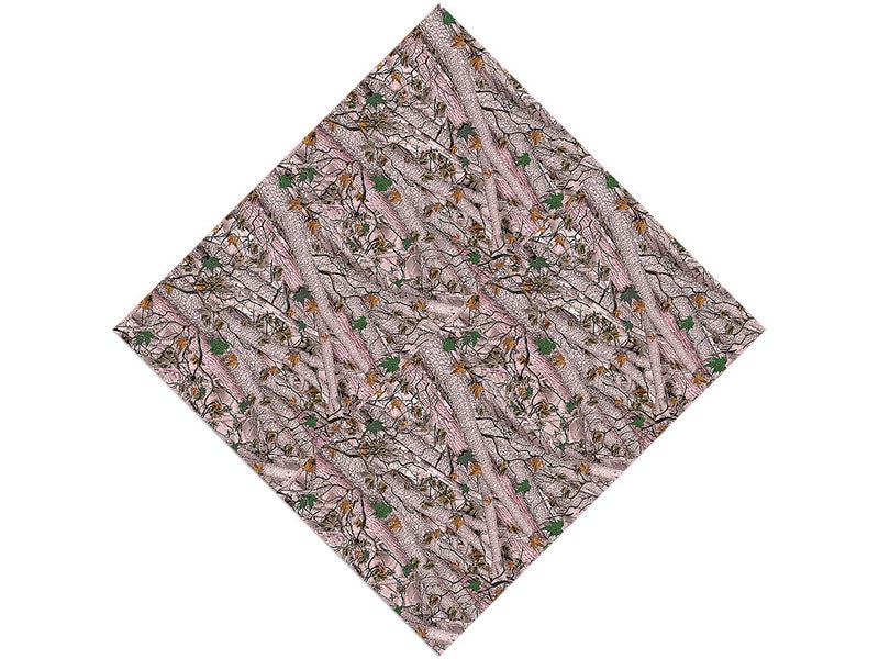 Forest Pink Camouflage Vinyl Wrap Pattern