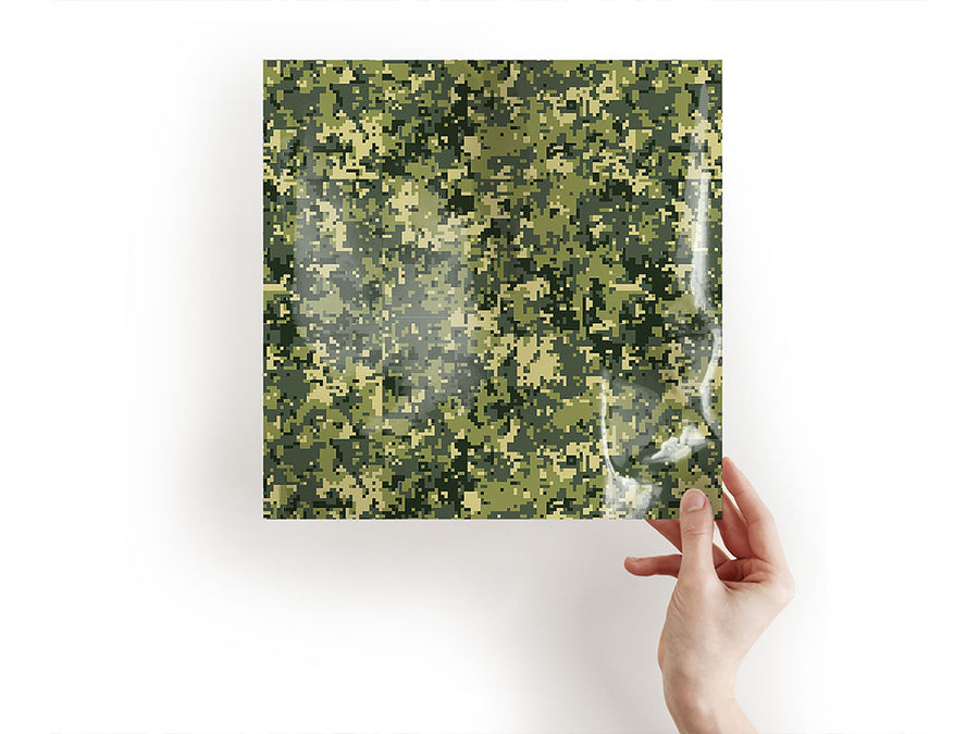forest pixel camouflage Craft Sheets
