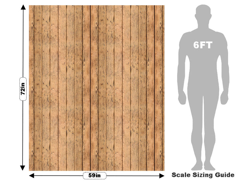Forest Stain Wood Plank Vehicle Wrap Scale~Rwraps Series 914 Forest Stain Wood Plank Measurements~2