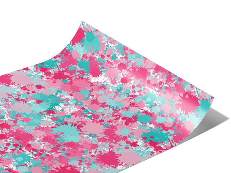 Forever Young Paint Splatter Vinyl Wraps~Rwraps Series 914 Digitally Printed Vinyl Wrap~0