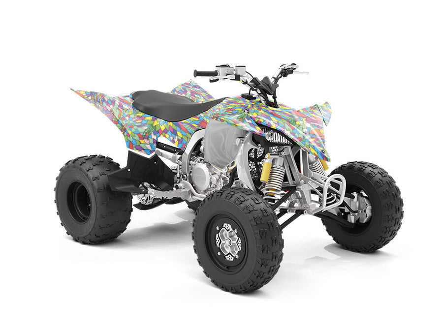 Forgotten Words Floral ATV Wrapping Vinyl