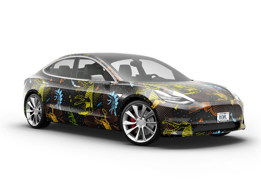 Fossil Faction Dinosaur Vehicle Vinyl Wrap