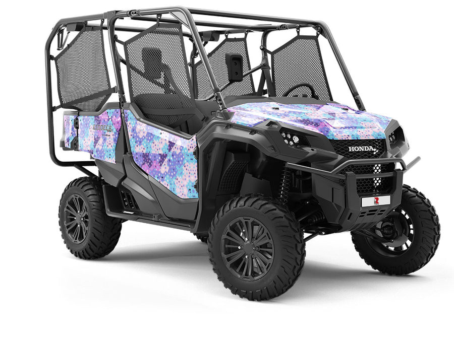 Fragile Glass Abstract Utility Vehicle Vinyl Wrap