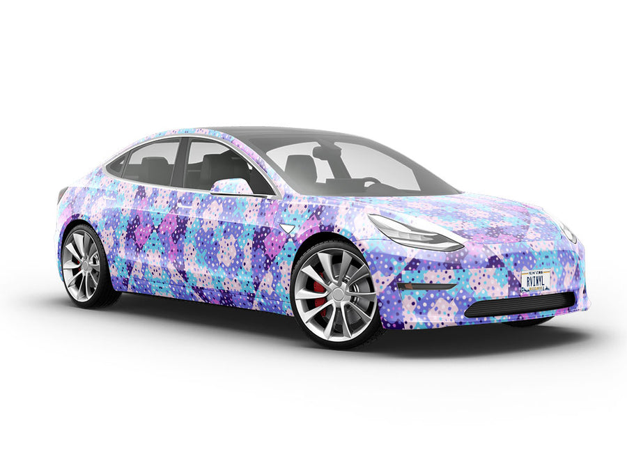 Fragile Glass Abstract Vehicle Vinyl Wrap