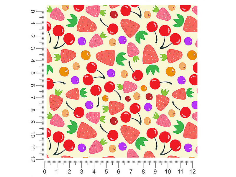 fragrant friends fruit 1ft x 1ft Craft Sheets