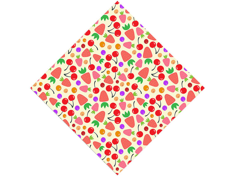 Fragrant Friends Fruit Vinyl Wrap Pattern