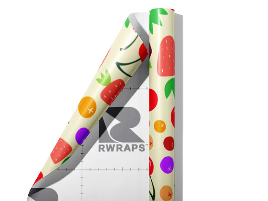 Fragrant Friends Fruit Wrap Film Sheets~Rwraps Series 914 Fragrant Friends Fruit Scrolled Sheet~3