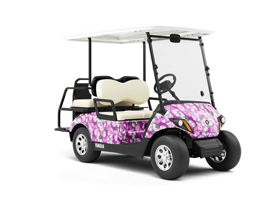 Franken-steen Fruit Wrapped Golf Cart