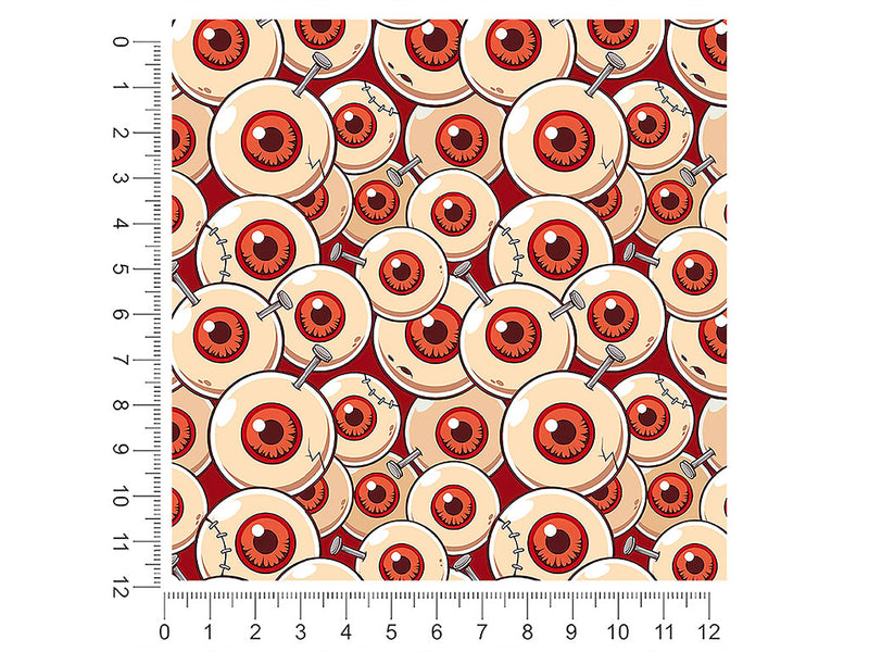 frankenstein eyes horror 1ft x 1ft Craft Sheets