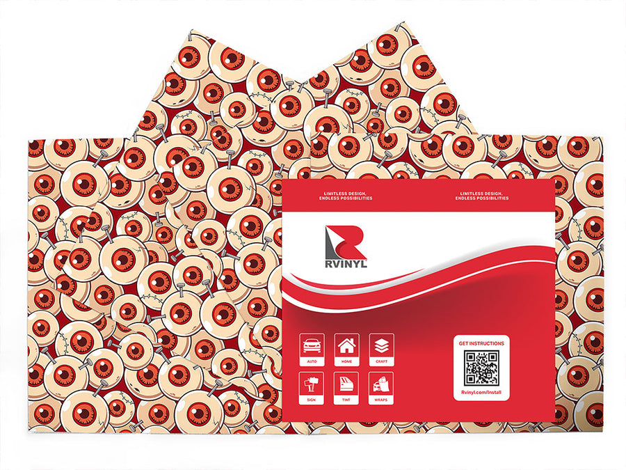 frankenstein eyes horror Craft Vinyl Sheet Pack