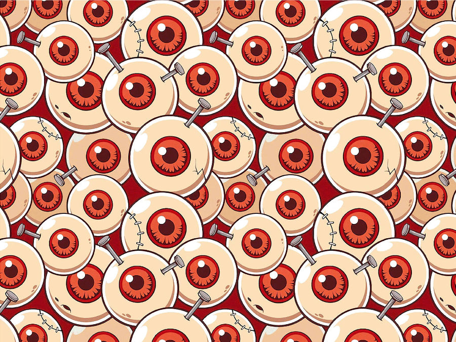 Frankenstein Eyes Zombie Vinyl Wrap Pattern~Rwraps Series 914 Digitally Printed Vinyl Wrap~0