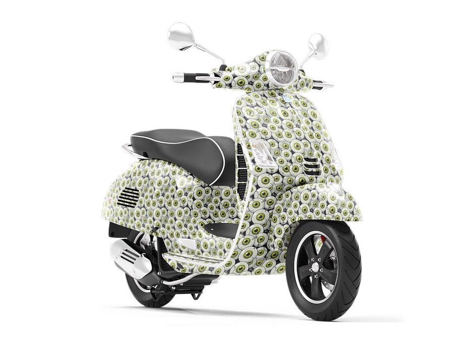 Frankenstein Optics Zombie Vespa Scooter Wrap Film