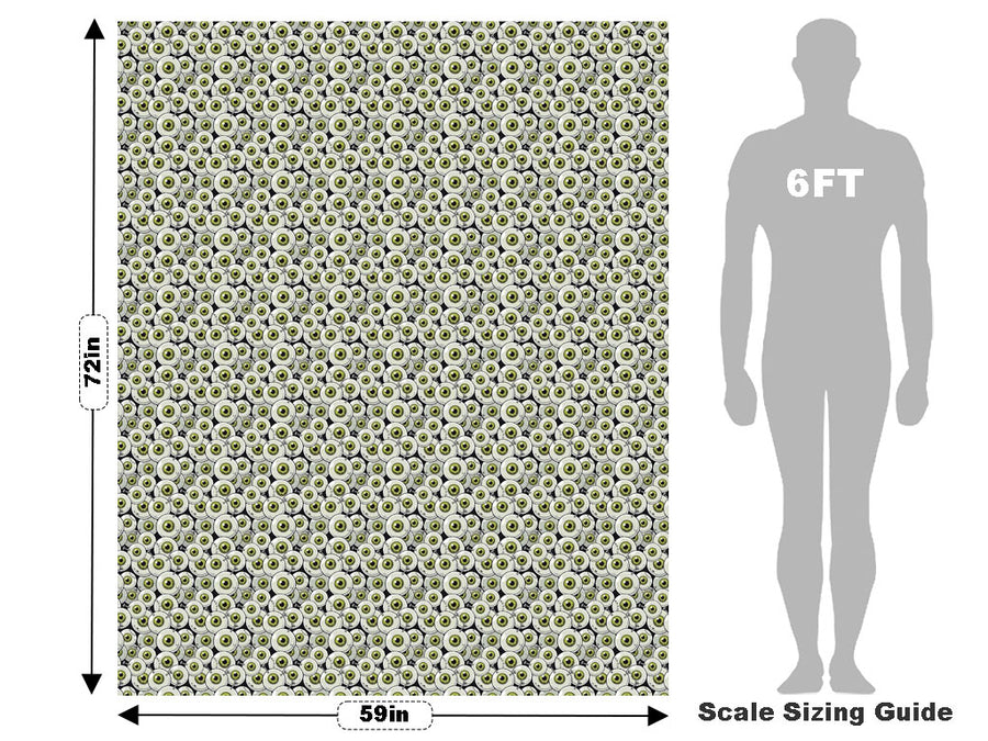 Frankenstein Optics Zombie Vehicle Wrap Scale~Rwraps Series 914 Frankenstein Optics Zombie Measurements~1