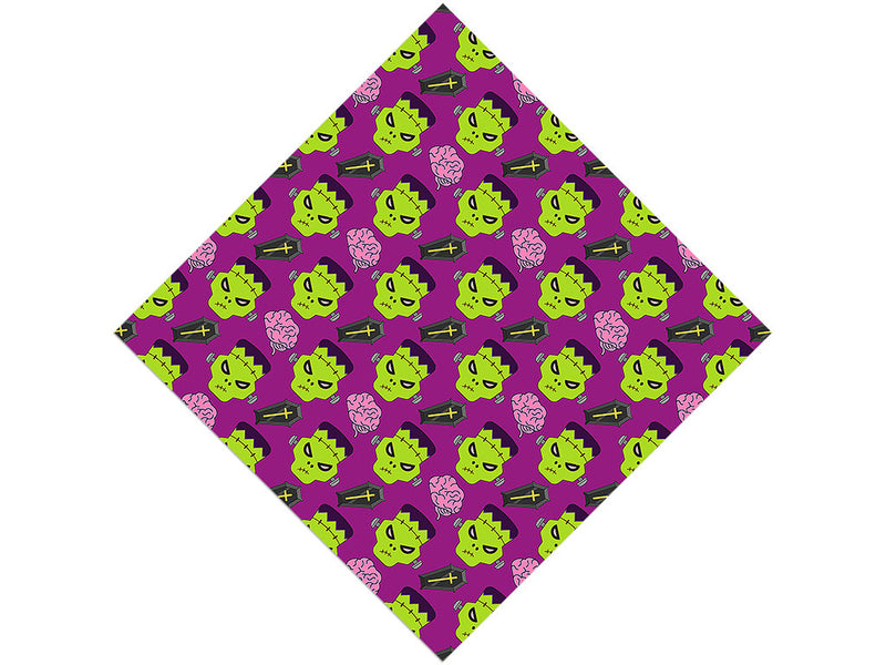 Frankenstein Revenge Halloween Vinyl Wrap Pattern