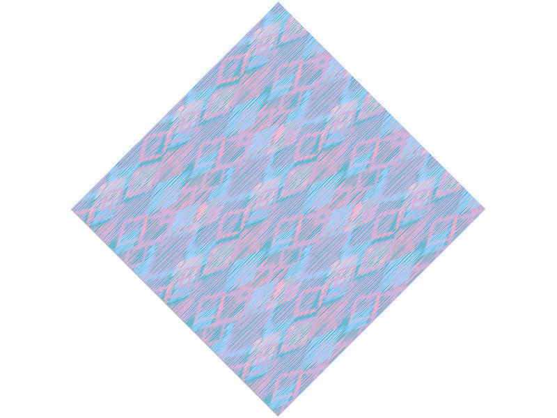 Frayed Edges Argyle Vinyl Wrap Pattern