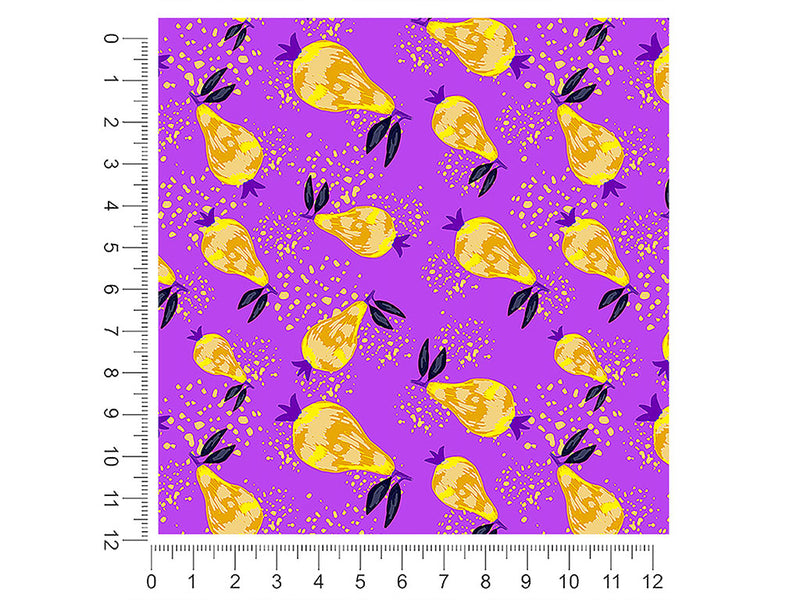 freckled forelle fruit 1ft x 1ft Craft Sheets