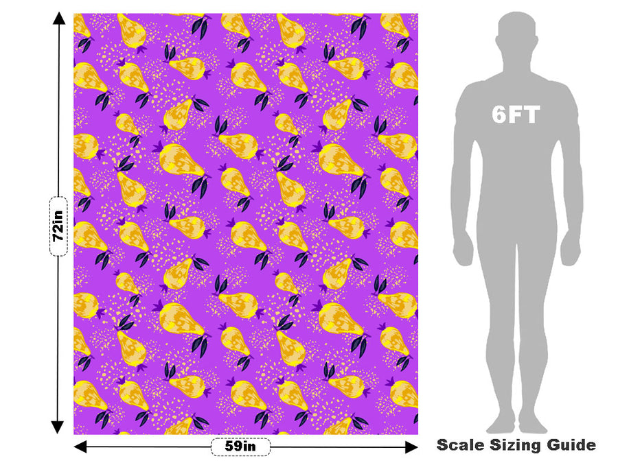 Freckled Forelle Fruit Vehicle Wrap Scale~Rwraps Series 914 Freckled Forelle Fruit Measurements~1