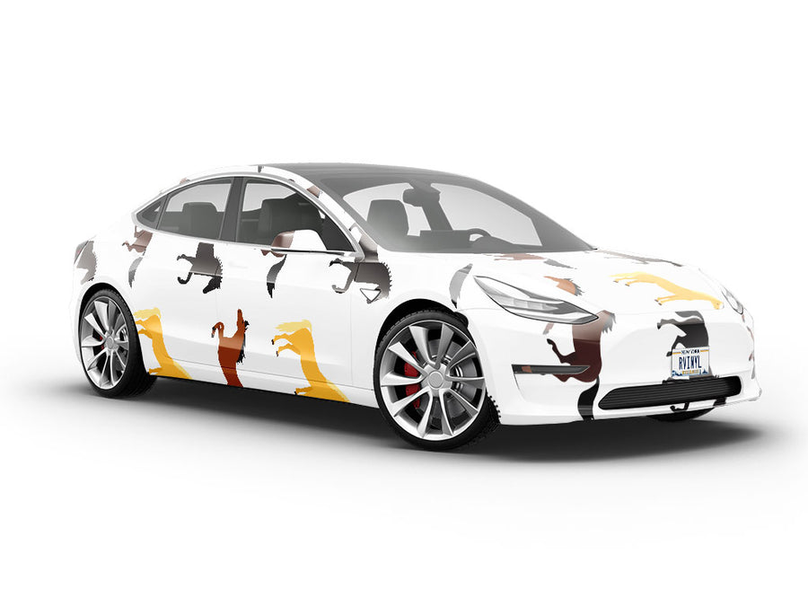 Free Spirit Cowboy Vehicle Vinyl Wrap