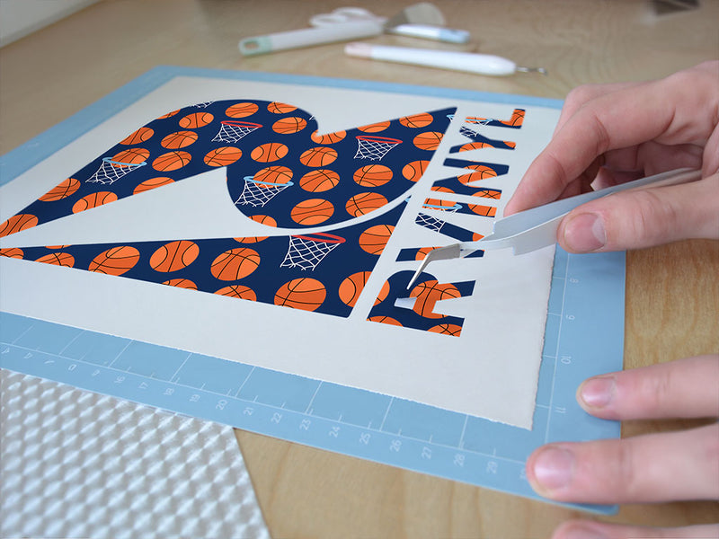 free throw sport Easy Weed Craft Vinyl