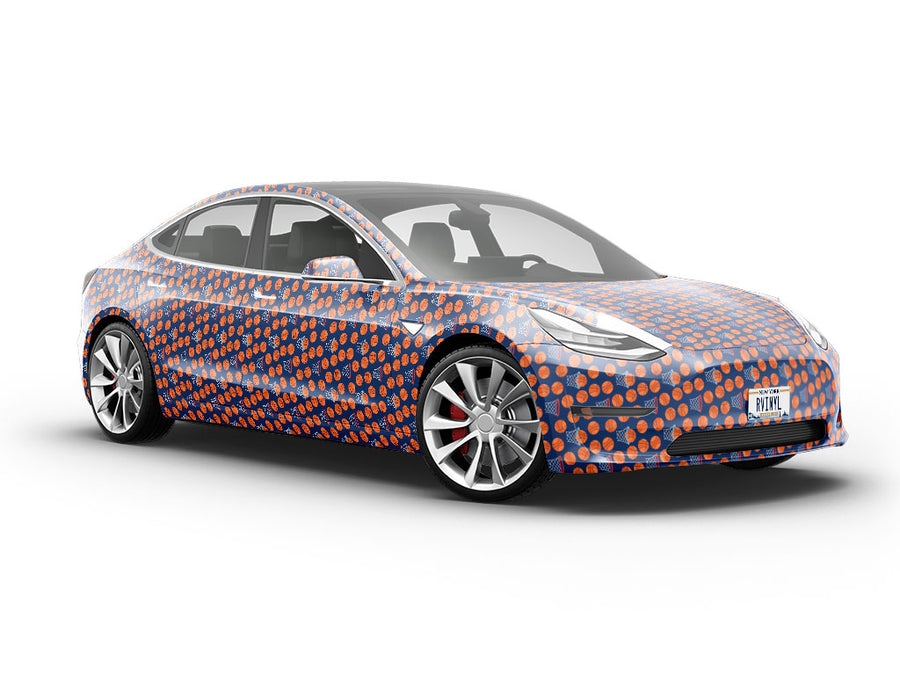 Free Throw Sport Vehicle Vinyl Wrap