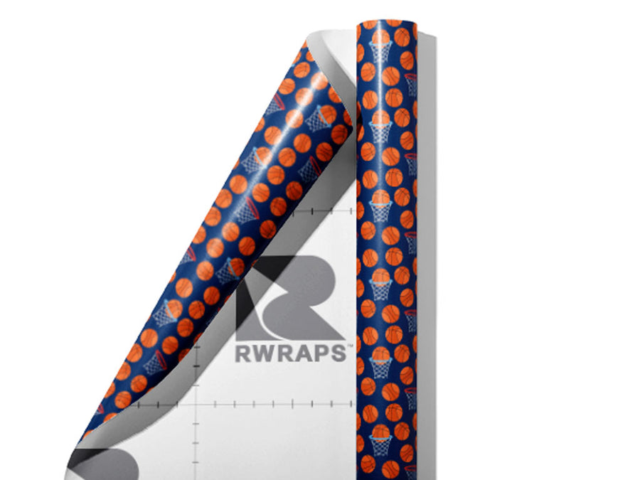 Free Throw Sport Wrap Film Sheets~Rwraps Series 914 Free Throw Sport Scrolled Sheet~3