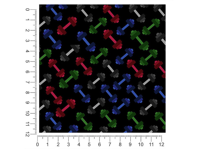 free weights sport 1ft x 1ft Craft Sheets