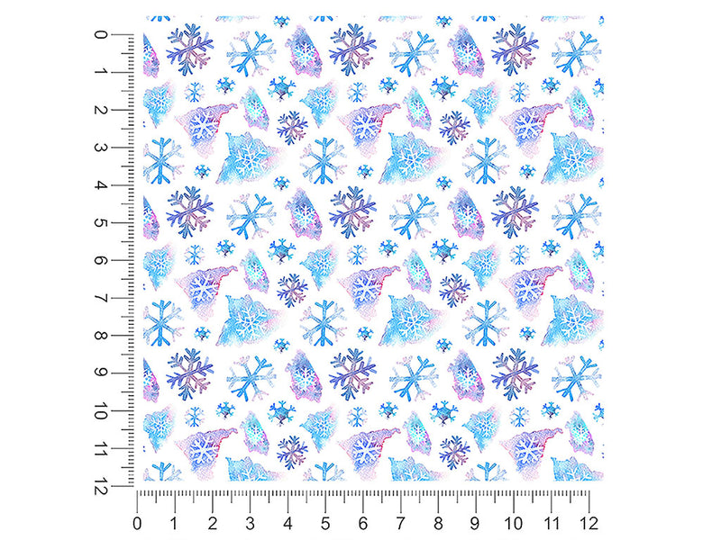fresh drift snowflake 1ft x 1ft Craft Sheets