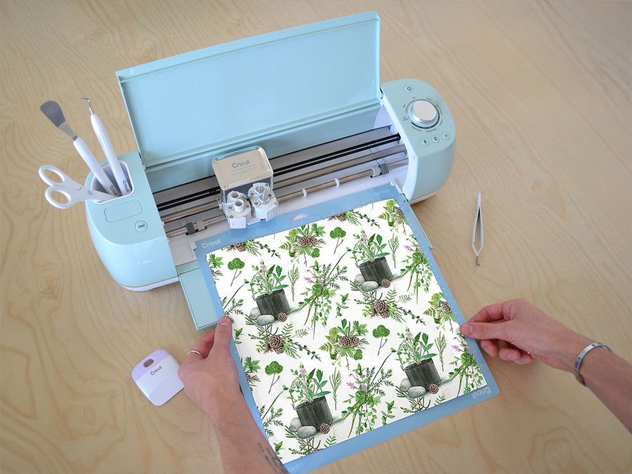 fresh tea camping Cricut Compatible Vinyl