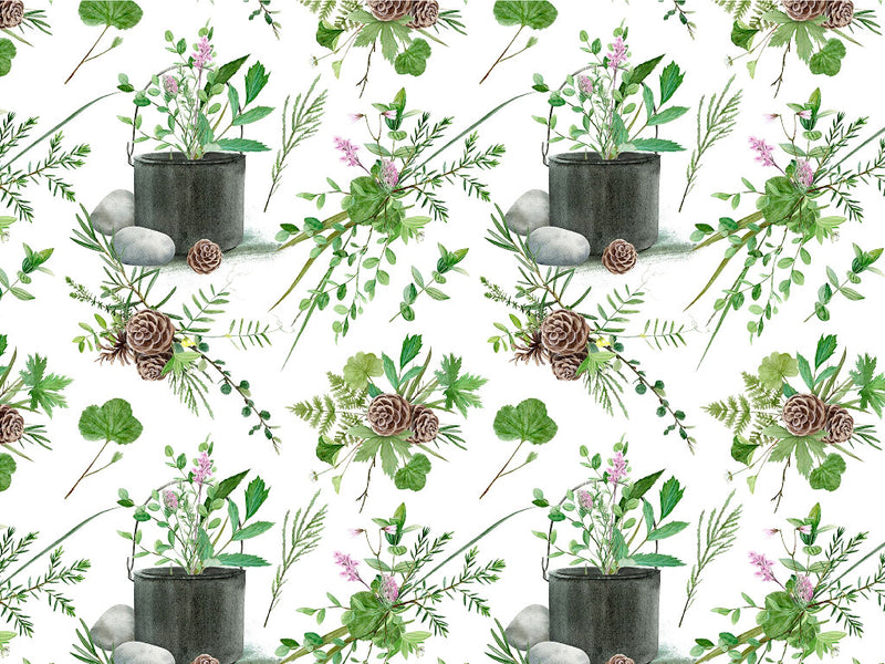 Fresh Tea Camping Vinyl Wrap Pattern~Rwraps Series 914 Digitally Printed Vinyl Wrap~0