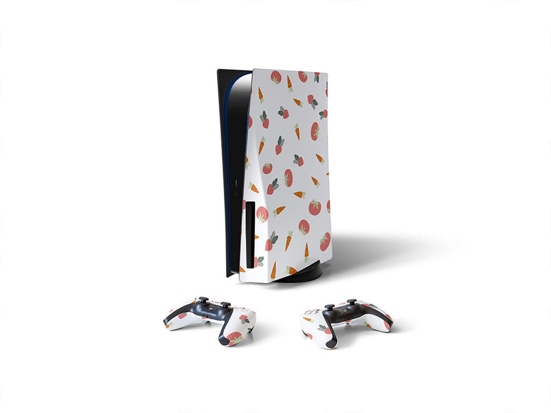 fresh vegetables gardening Sony PS5 DIY Skin