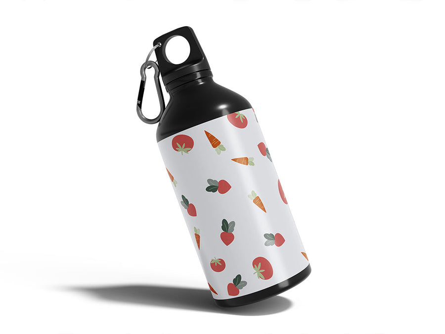 fresh vegetables gardening Water Bottle DIY Stickers