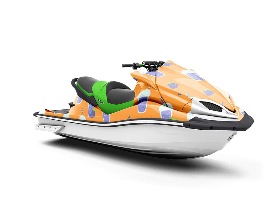 Freshly Squeezed Fruit Jet Ski Vinyl Customized Wrap