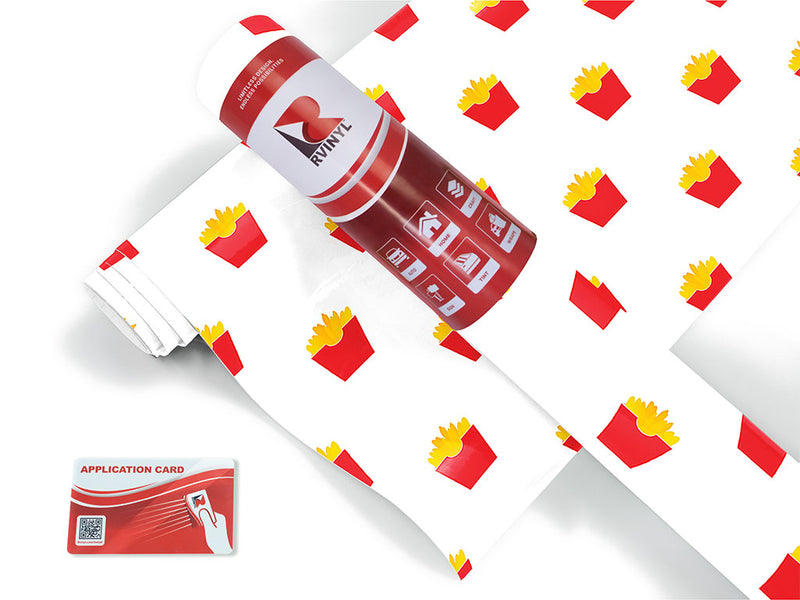 fried up vegetable Craft Vinyl Roll