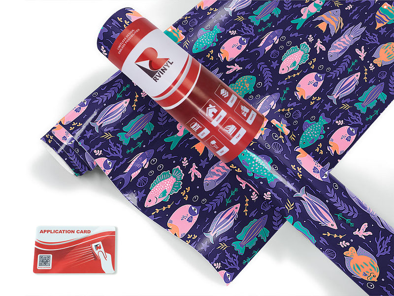 friendly faces salt water Craft Vinyl Roll