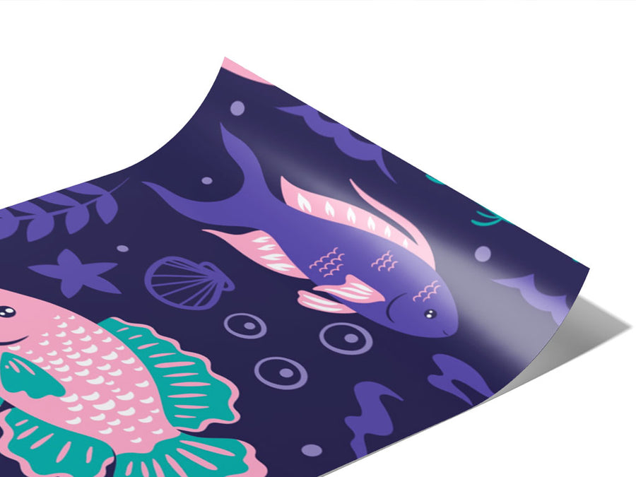 Friendly Faces Marine Life Vinyl Wraps~Rwraps Series 914 Digitally Printed Vinyl Wrap~0