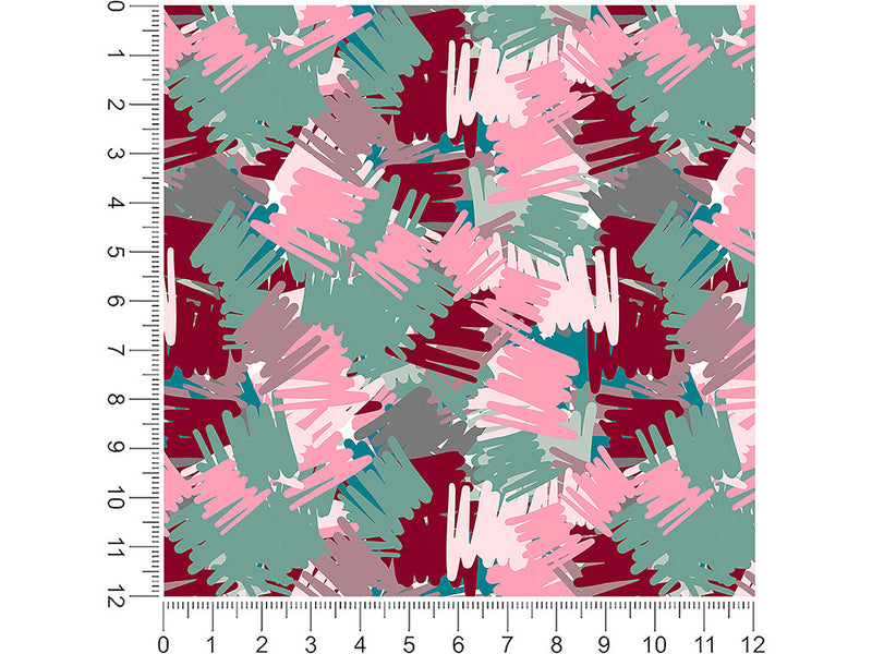 friendly lovers abstract geometric 1ft x 1ft Craft Sheets