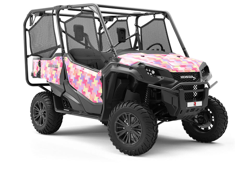 Frostbitten Mosaic Utility Vehicle Vinyl Wrap