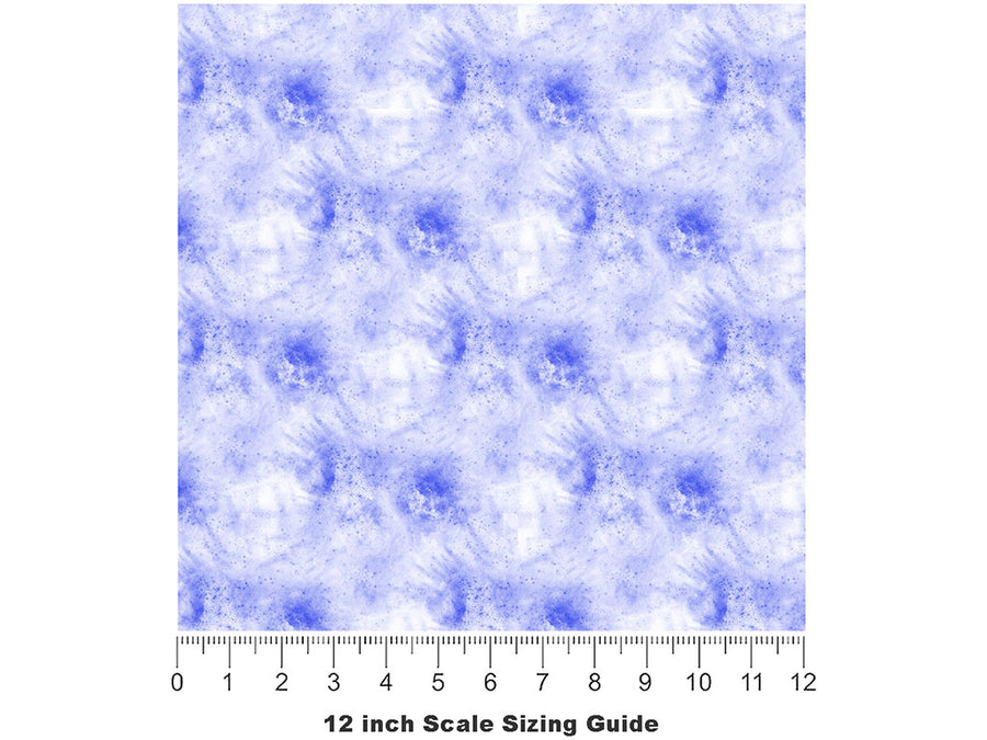Frozen Lake Tie Dye Vinyl Film Pattern Size 12 inch Scale~Rwraps Frozen Lake Tie Dye Sizing Chart~2