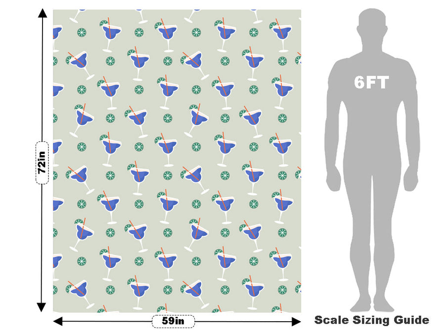 Frozen Margaritas Alcohol Vehicle Wrap Scale~Rwraps Series 914 Frozen Margaritas Alcohol Measurements~1