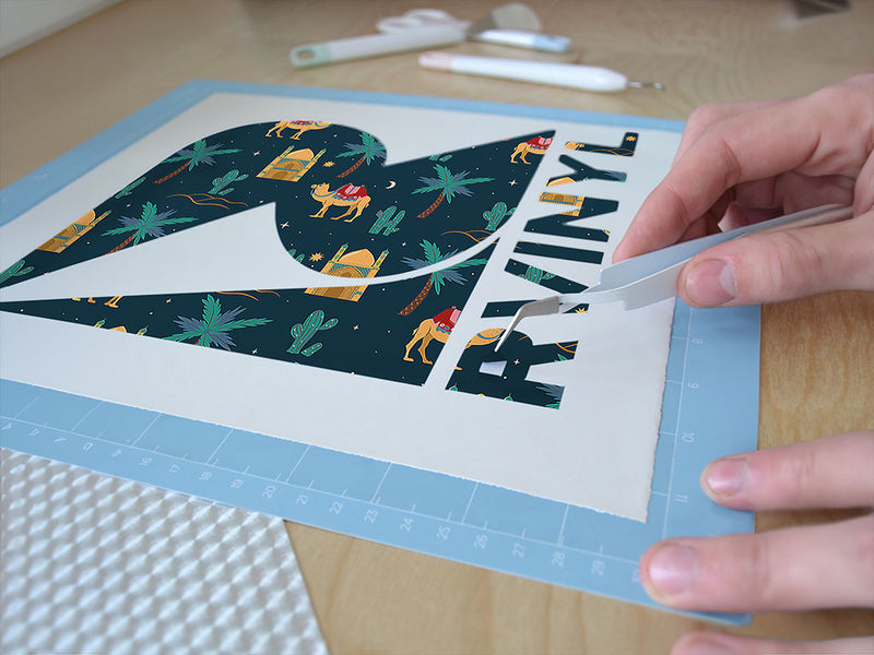 frozen nights animal Easy Weed Craft Vinyl