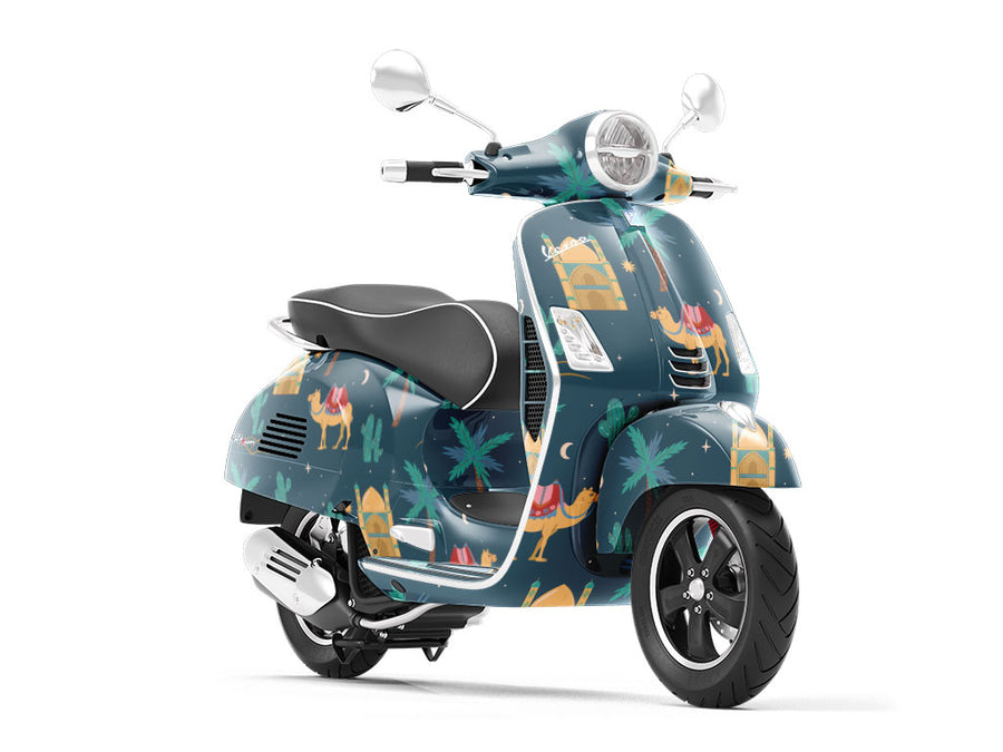 Frozen Nights Animal Vespa Scooter Wrap Film