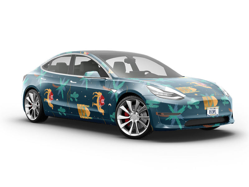 Frozen Nights Animal Vehicle Vinyl Wrap