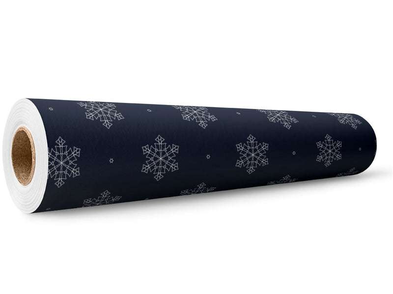 Frozen River Snow Wrap Film Wholesale Roll~Rwraps Series 914 Digitally Printed Vinyl Roll~5