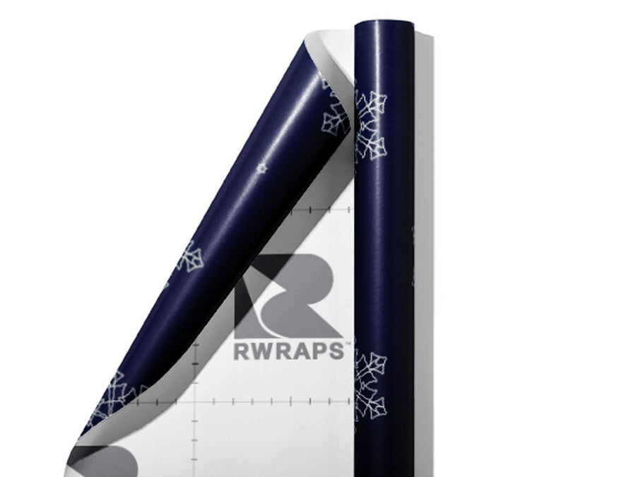 Frozen River Snow Wrap Film Sheets~Rwraps Series 914 Frozen River Snow Scrolled Sheet~3