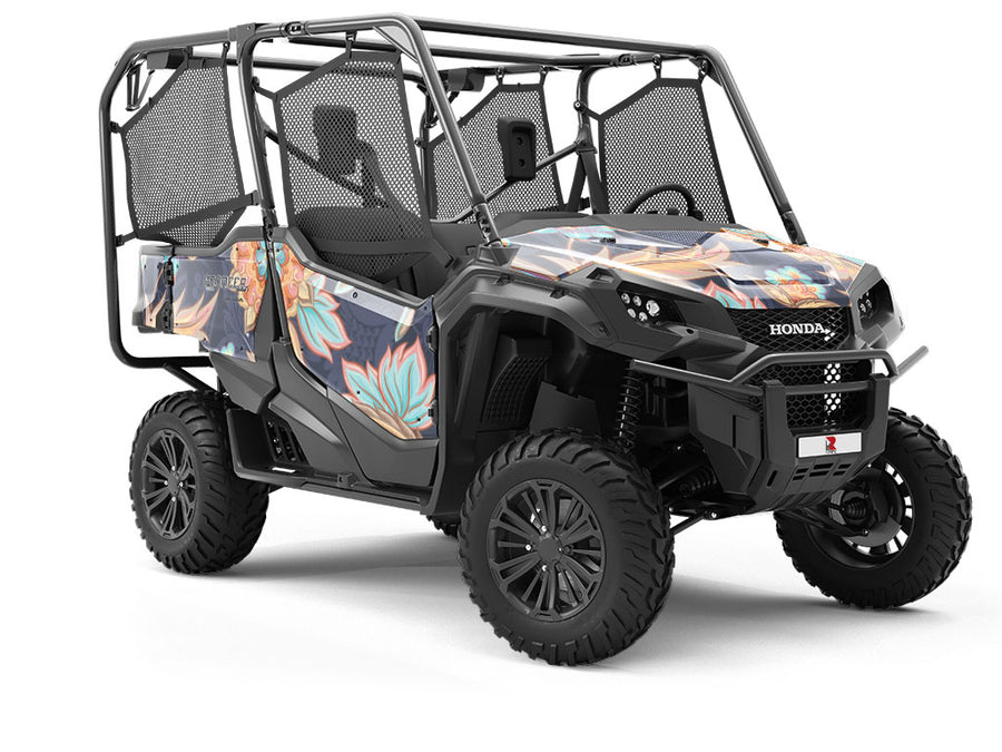 Frozen Time Paisley Utility Vehicle Vinyl Wrap