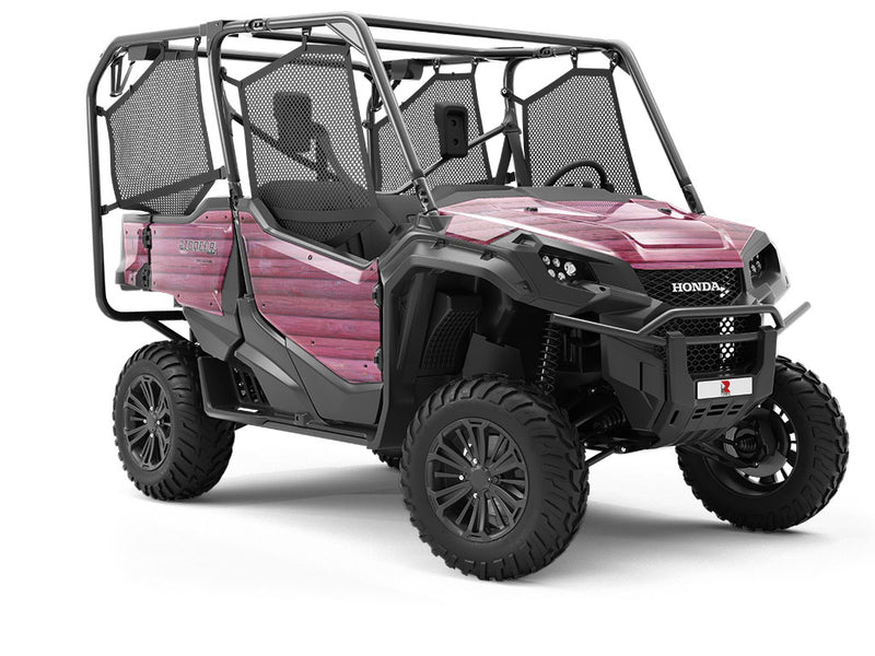 Fruit Punch Wood Plank Utility Vehicle Vinyl Wrap