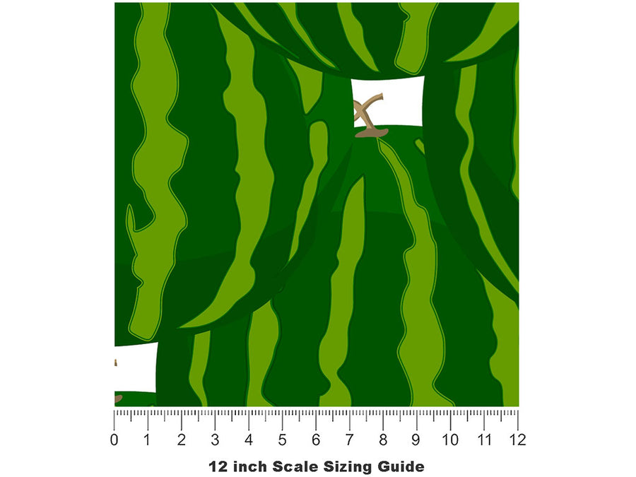 Fruit Stand Fruit Vinyl Film Pattern Size 12 inch Scale~Rwraps Fruit Stand Fruit Sizing Chart~2