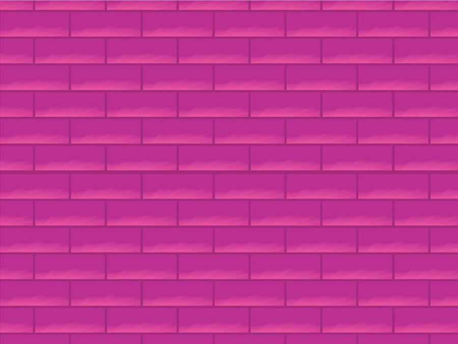 Fuchsia Brick Vinyl Wrap Pattern~Rwraps Series 914 Digitally Printed Vinyl Wrap~0