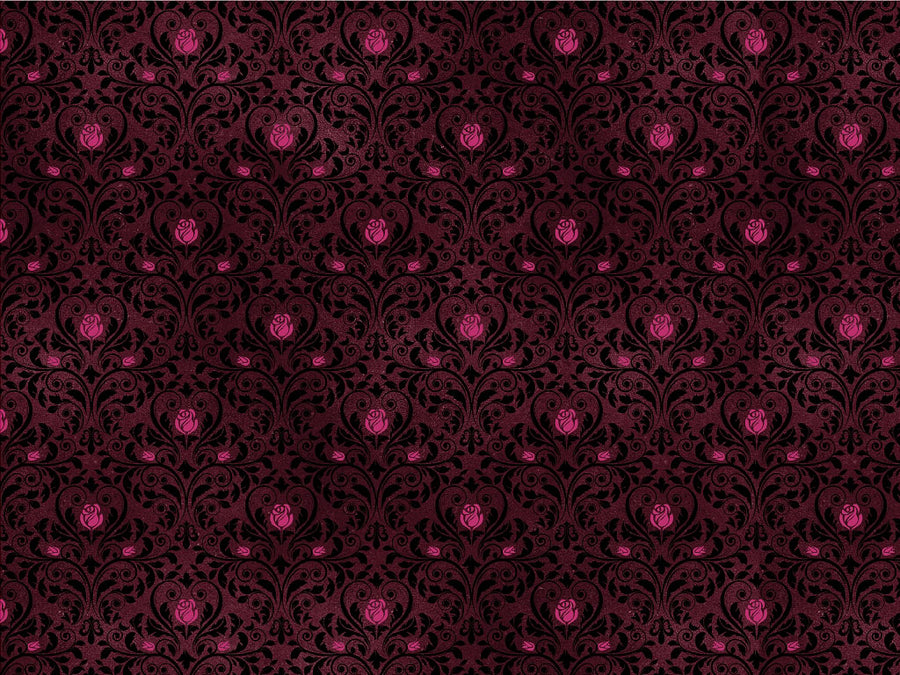 Fuchsia Desire Gothic Vinyl Wrap Pattern~Rwraps Series 914 Digitally Printed Vinyl Wrap~0